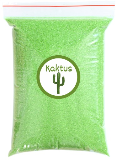 Cukor na cukrovú vatu Kaktus 1kg Kaktusová zelená farebná Suchá