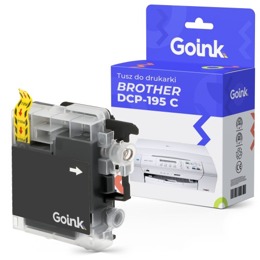 Atramentová náplň pre Brother DCP-195 C Black LC980BK