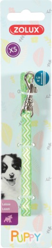 Vodítko ZOLUX Puppy PIXIE 8 mm/1,20 m, zelené