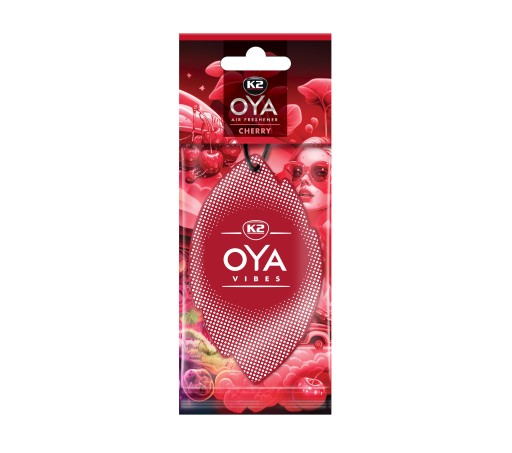K2 OYA VIBES vôňa do auta prívesok do auta osviežovač vzduchu CHERRY
