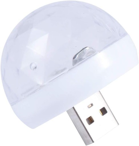 LED USB Mini Disco Ball Sound Activated Party Ball