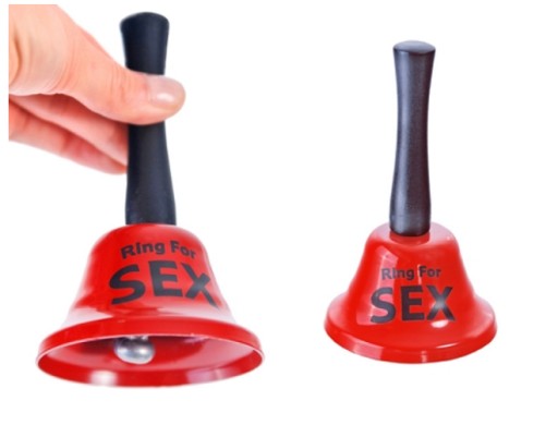 Ring for Sex Ring for Sex Call Red Bell Joke for Sex Red