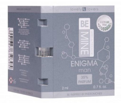 LOVELYLOVERS BeMINE ENIGMA mužské FEROMÓNY silné 2ml