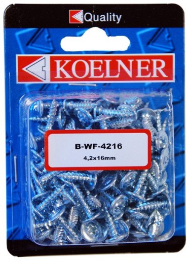 Skrutka do plechu 4,2x16 mm Koelner 100 kusov