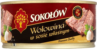 Sokołów Hovädzie v prémiovej vlastnej omáčke 300 g