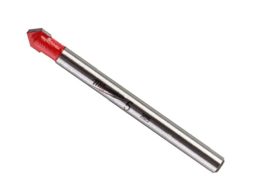 VŔTAČKY DO SKLO, KERAMIKA, ZRKADLOVÉ DLAŽDICE 5x50mm MILWAUKEE 1 ks