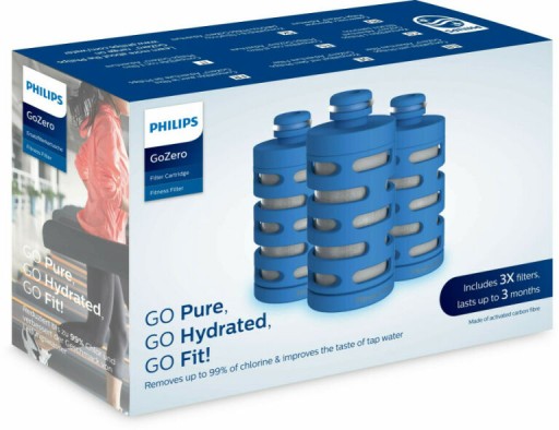 Filtračná vložka Philips GOZERO 3 ks.