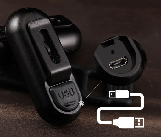 PREDNÁ ZADNÁ BICYKLE LAMPA LED USB VODOtesné
