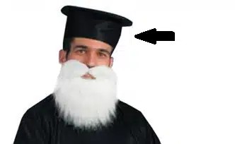 Klobúk mnícha/kňaza/pápeža