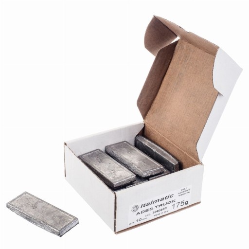 Nalepovacie olovené závažie, nepotiahnuté, 175 gr