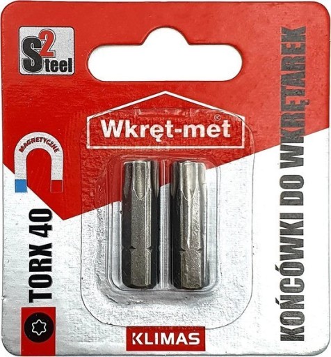 Skrutkovacie bity bity TORX TX 40 bit 2 ks.