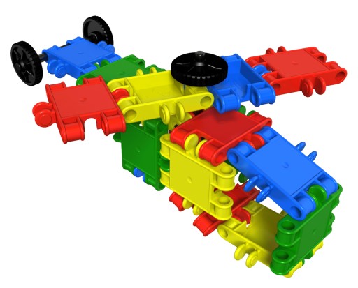 STAVEBNÉ BLOKY SET CLICS CZ116 28 prvkov