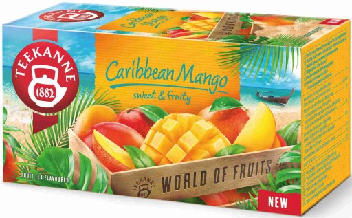 TEEKANNE KARIBISKÉ MANGO ovocný čaj 20T