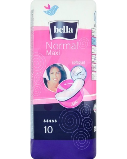 Bella Normal MAXI hygienické vložky 10 ks