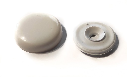 Rozeta 24mm | Skrutkovací uzáver 100ks BIELY
