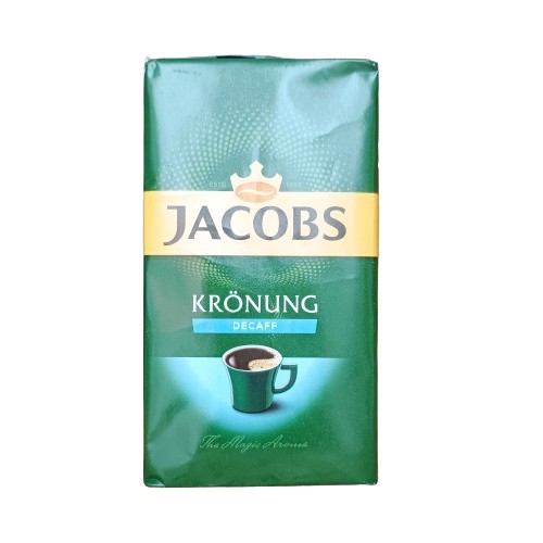 JACOBS KRONUNG Mletá káva bez kofeínu 250 g DÁTUM: 2025/04