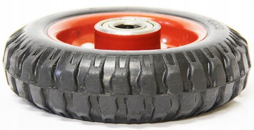 PLNÉ KOLIESKO PRE VOZÍK 125 mm KOLIESKO 12,5 cm priemer 15 mm