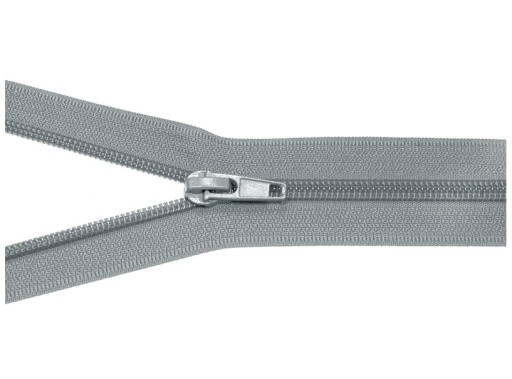 Zips 80 cm špirálový. Sivá 330 #5