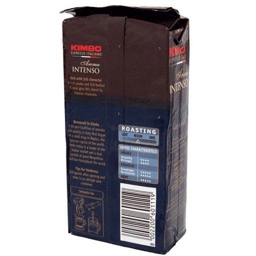 KIMBO Aroma Intenso 250g Mletá káva
