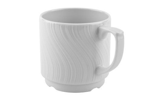 Porcelánový hrnček Lubiana Victoria biely, 300 ml