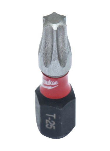 BIT KRÁTKY NÁRAZ MILWAUKEE SHOCKWAVE BIT TORX TX25 25mm 1ks.