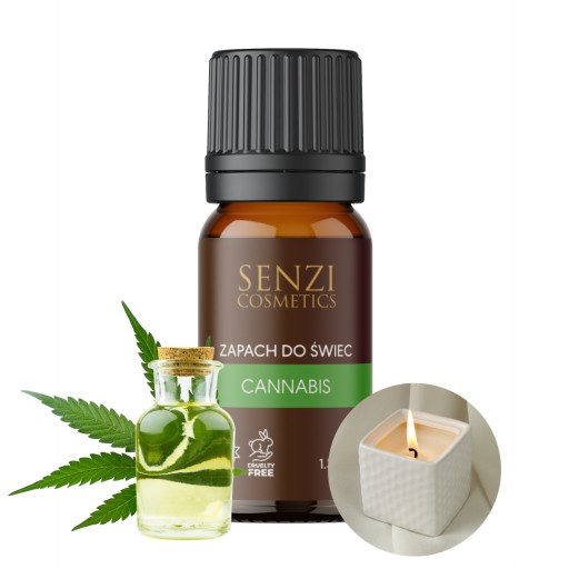 Vôňa na sviečku Vôňa na sviečky Vosk na sviečky 10ml KONOPIE Aromatické