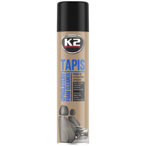 K2 TAPIS 600ml - ČISTIACA PENA NA ČALÚNENIE