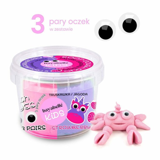 Detské mydlo Hracie cesto do kúpeľa BAYABELLE KIDS DUO Jahoda/Čučoriedka