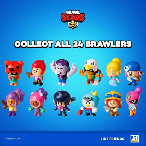 BRAWL STARS PMI COLLECTOR POSTAVA HRY 1 BALENIE BASTRY TARA