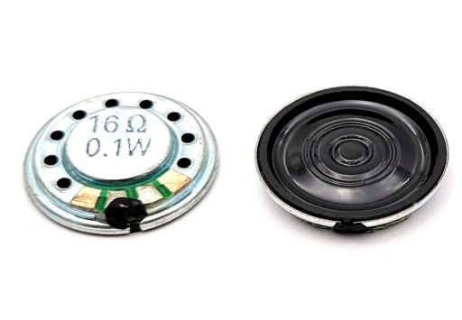 miniatúrny reproduktor 2cm 20mm 0,1W 16ohm