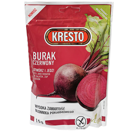 Kresto Cvikla Lyofilizovaná červená kocka 15g Bezlepková