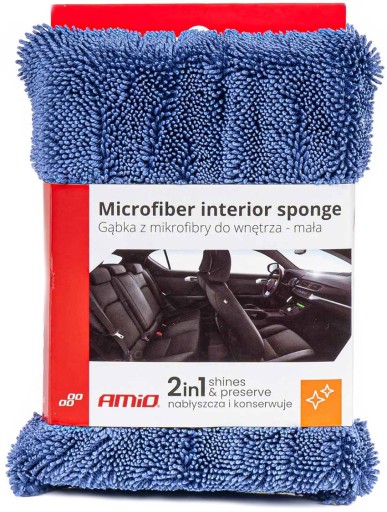 AUTO HUBKA Z MIKROVLÁKNA NA ČISTENIE OKIEN AUTOPRACHU