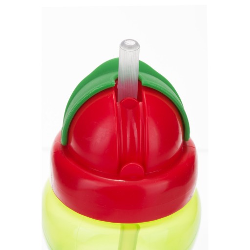 CANPOL Hrnček, fľaša na vodu so slamkou, tuba, 270 ml, 4 farby