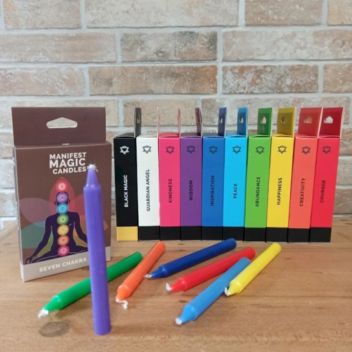 ČERVENÁ rituálna sviečka LÁSKA SEBAVEDOMIE