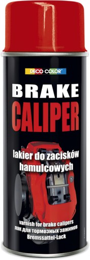 Deco Lakier Farba na brzdové strmene, červená