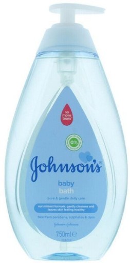 Johnsons Baby Bath Tekutý kúpeľ s pumpičkou 750 ml