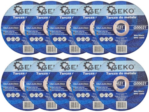 Geko rezací kotúč na kov 125x1mm