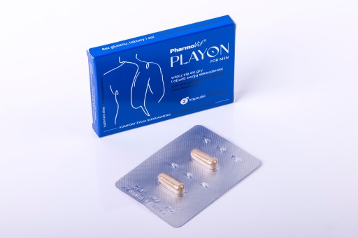 ORGAZM PLAY ON kapsule pre mužov SILNÁ EREKCIA