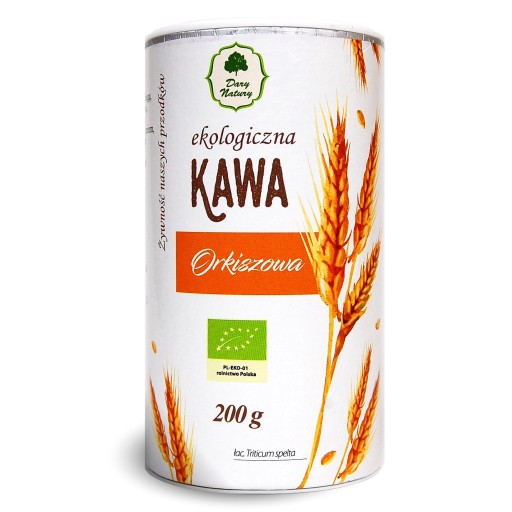 Eko špaldová káva 200g (tuba) - Dary Natury