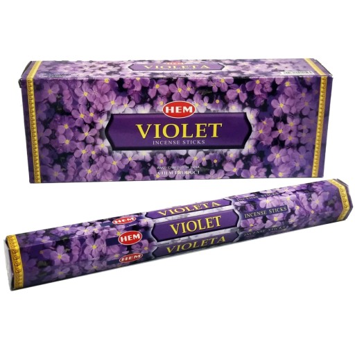 Indické vonné tyčinky Flower Violet Violet 20ks HEM