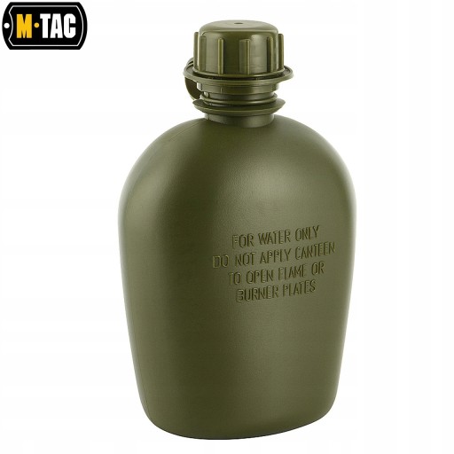 Vojenská turistická jedáleň, fľaša na vodu, jedáleň M-Tac 1 l Olive