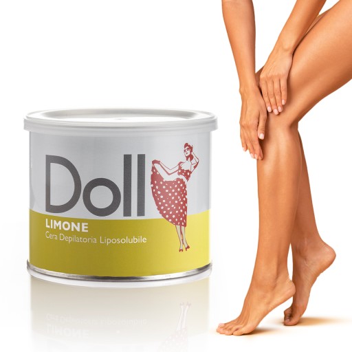 DOLL Xanitalia Depilačný depilačný vosk v plechovke LIMONE 400 ml