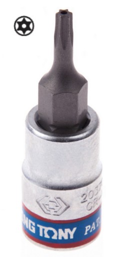 1/4'' nástrčka s hrotom TORX s otvorom T15 x 37 mm