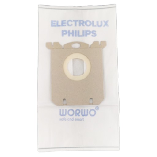 Syntetické vrecká Worwo S-Bag ELMB01K, 4 kusy, do vysávača Electrolux