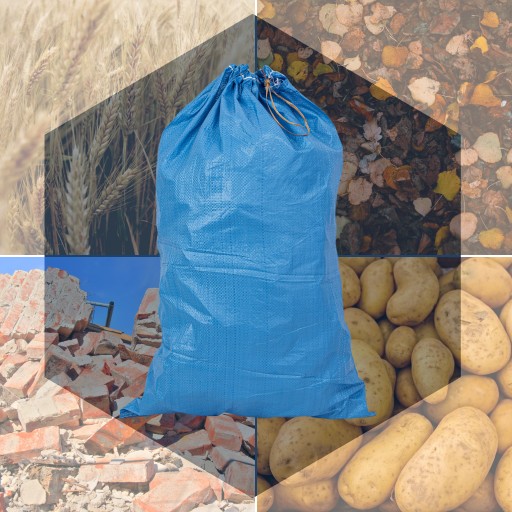 SILNÉ 25KG VRECIA NA UHLIE, SUŤ, PIESOK S ŤAHOM