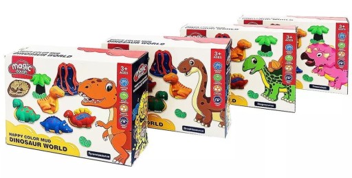 PLASTOVÉ PASTA DINOSAURY + DOPLNKY