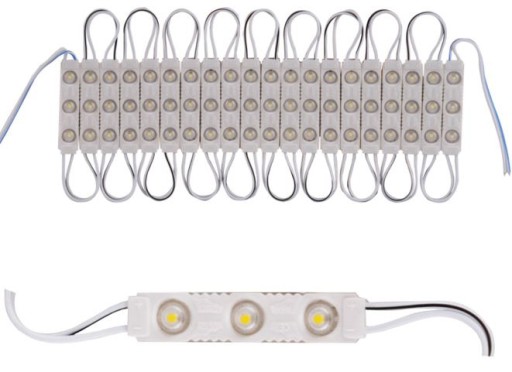 Obdĺžnikový LED modul 12V 1,3W IP44 3000K - 1 ks