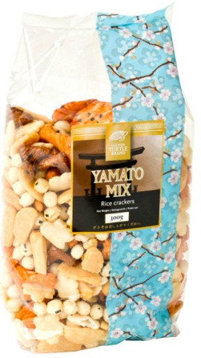 Arare ryžové krekry, Yamato snack mix 300g