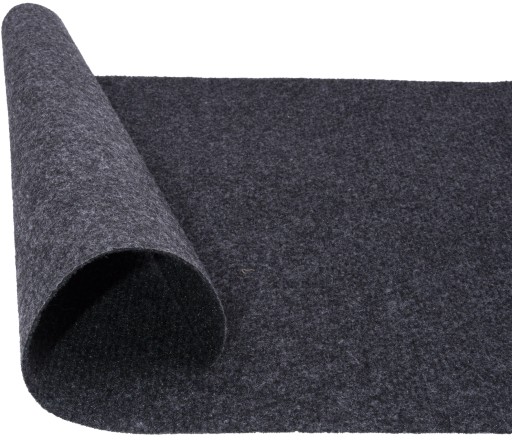 Veľtržný koberec REMONTOWA GREY, šírka 2 m