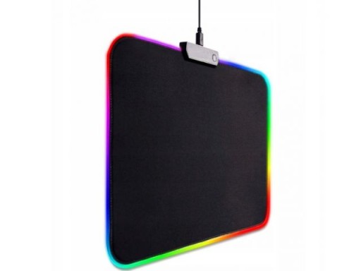 RGB LED herná podložka pod myš